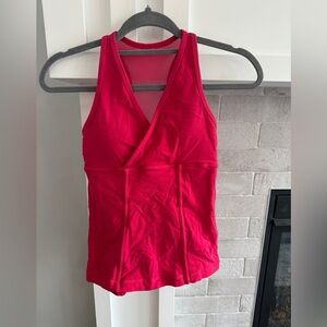 Lululemon Athletica Bold Pink Top| size 4